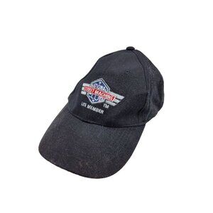 vintage national street machine club life member adjustable cap/hat